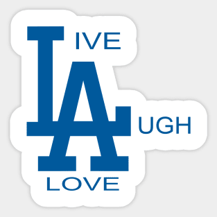 LOS ANGELES Sticker